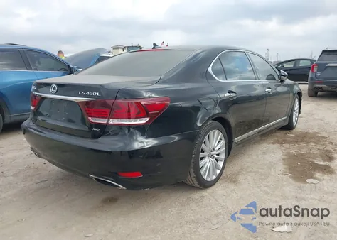 2013 Lexus Ls 460 L из США, поврежденный, VIN JTHDL5EF7D5005142